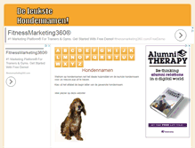 Tablet Screenshot of hondennamen.net